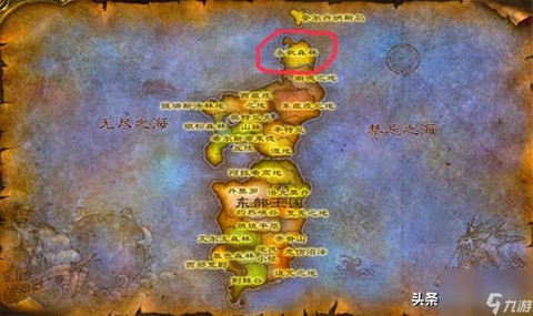 魔兽世界的坐标怎么看